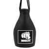 INNOLIFE Boxing Slip Bag, Boxing Dodge Hide Speed Bag Maize Ball Leather Ball for Reflex Training, Boxing, Kickboxing, MMA Pendulum Training (Black (Without Filler)) view 2