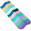 IDEGG No Show Socks Women 10 Pairs Low Cut Anti-Slid Novelty Athletic Casual Invisible Liner Socks view 1