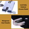 MACHSWON Universal Bike Lock,Bicycle Motorcycle Chain Lock, High Security Bicycle Lock,-theft Bike Chain Lock Heavy Duty Motorbike Bicycle Bike Chain Lock for Bicycle Motorcycle,26x60cm view 3