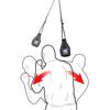 INNOLIFE Boxing Slip Bag, Boxing Dodge Hide Speed Bag Maize Ball Leather Ball for Reflex Training, Kickboxing, MMA Pendulum Training (Filler Already Included) view 1