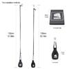 INNOLIFE Boxing Slip Bag, Boxing Dodge Hide Speed Bag Maize Ball Leather Ball for Reflex Training, Kickboxing, MMA Pendulum Training (Filler Already Included) view 3