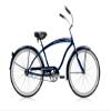 MICARGI 26 Retro Beach Cruiser Bike Coaster Brakes for Female (Dark Blue) view 1