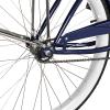 MICARGI 26 Retro Beach Cruiser Bike Coaster Brakes for Female (Dark Blue) view 4
