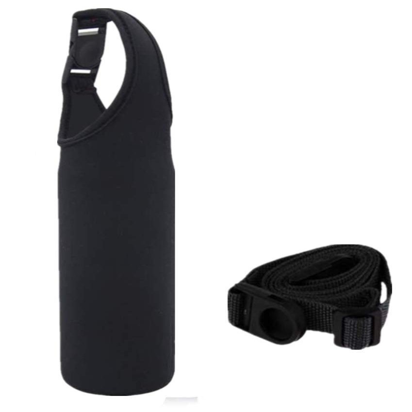 20 oz Tumbler Carrier Holder Water Bottle Handle Bag for yeti,rtic,ozark trail Tumbler and More Travel To-Go Cups Bottles (Black, 20 oz)