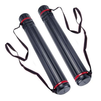 ZSHJGJR Archery Telescopic Arrows Tube Case 25" to 41" Hunting Arrow Back Quiver Arrow Case Holder with Adjustable Back Strap Archery Storage Accessories