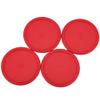 Plastic Ice Hockey Game Accessories Set, 2 Pushers and 4 Pucks, Replacement Parts for Table Games, Lightweight Durable Design view 3