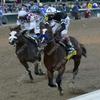 Authentic & Tiz The Law Battle 2020 Kentucky Derby Horse Racing 11X14 Photo 2 view 1