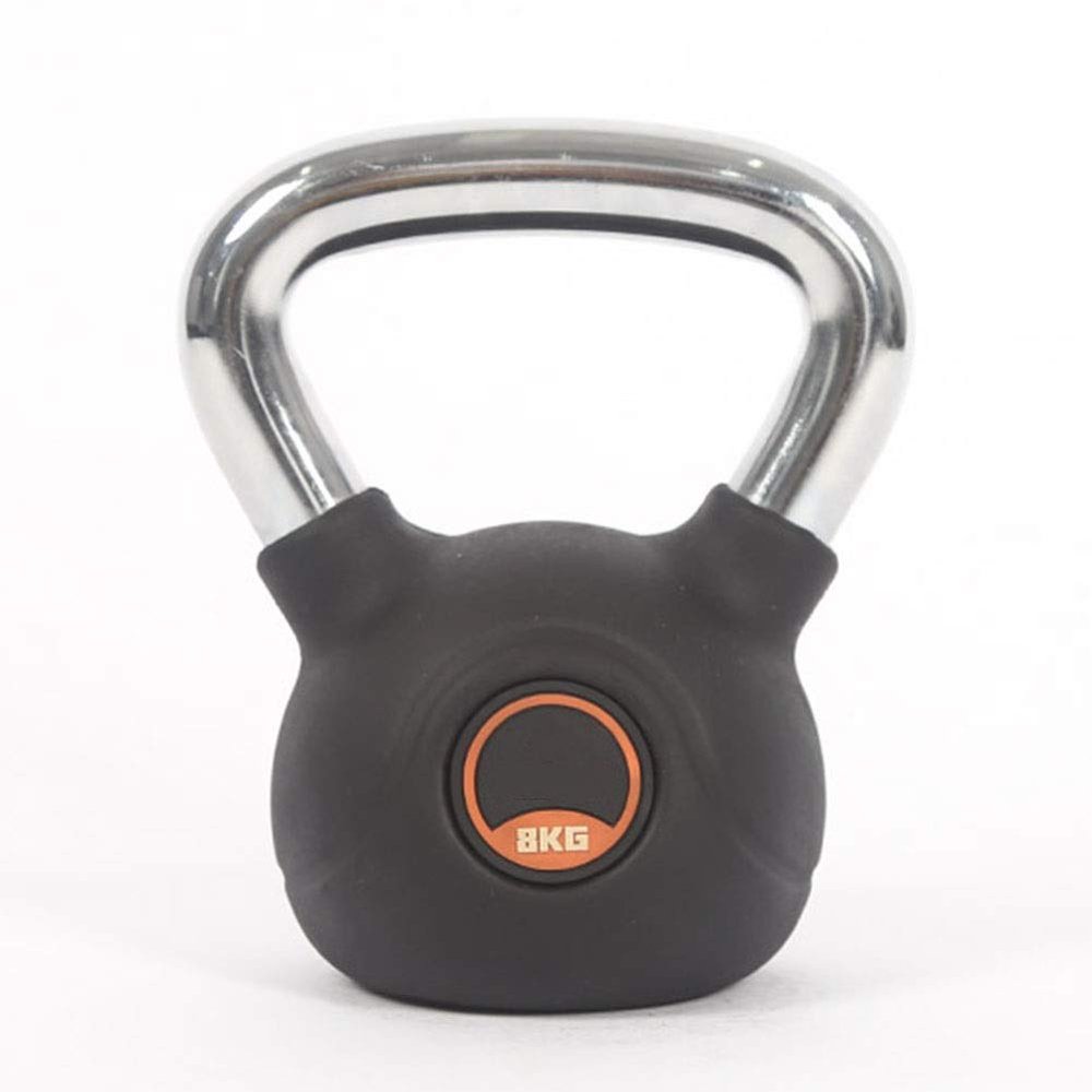 AGYH Kettlebells Cast Iron Kettlebell, Strength Training Dumbbell Barbell Fitness Equipment, 2kg/4kg/6kg/8kg/10kg/12kg/14kg/16kg/18kg/20kg/22kg/24kg (Size : 8kg/17.6lbs)