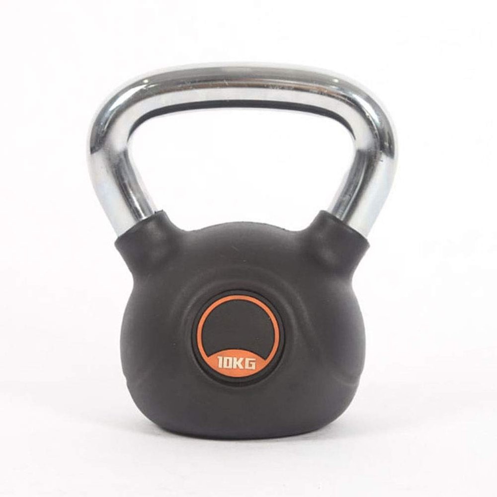 AGYH Kettlebells Fitness Kettlebell, Vinyl-coated Iron Kettlebell, The Coating Is Used For Floor And Equipment Protection, Suitable For Ballistic, Core, And Weight Training, 10kg/22lbs