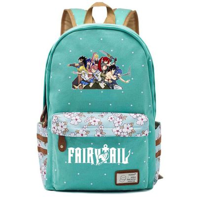 GO2COSY Anime Fairy Tail Backpack Daypack Satchel Student Bag School Bag Bookbag