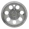 10" Chrome Beadlock Golf Cart Hub Caps - Each view 2