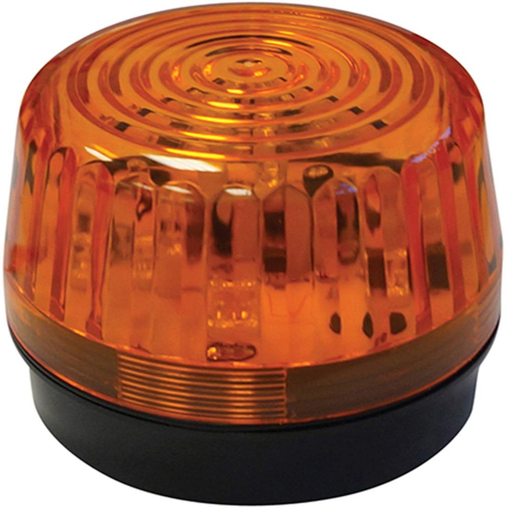 Amber LED 12-24VDC Golf Cart Strobe Light