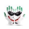 Repsters Jester Football Gloves  Super Sticky Receiver Gloves to Boost Grip & Performance for Games & Training  Elite Trendy Wide Receiver Gear  Adult & Youth Sizes (Jester, Adult-Small) view 1