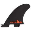 FCS 2 FW PC Tri-Fin Set Black Large view 1