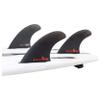 FCS 2 FW PC Tri-Fin Set Black Large view 3