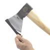 Plundie German Type Hatchet 1000 Traditional Ash Handle, Natural x Silver, 16.5 inches (42 cm) view 3