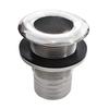NRC&XRC Marine Grade Stainless Steel Barbed Short Straight 1-1/2" ID Thru-Hull with Nut&Custom Gasket for Boat view 1