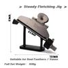 M.SJUMPPER ARCHERY Fletching Jig Adjustable Fletches Tool with Straight Clamp for DIY Arrows Shafts view 2