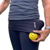 BANDI Ball Band - Pickleball & Tennis Ball Holder, Secure Sports Accessory for Easy Carry, Comfortable Elastic Band, Adjustable Fit for Active Players, Convenient for On-the-Go Use (Black, Medium) view 1