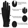 ChinFun Kids Horse Riding Gloves Equestrian Horseback Gloves for Youth Children Boys Girls Outdoor Biking Cycling Running Black M view 2