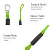DockMoor Dock Lines with Hook - Boat Bungee Dock Lines 4 Pack 4-5.5 ft Boat Accessories Perfect for PWC,Jet Ski,Pontoon,Seadoo,Kayak - Yellow&Green view 4