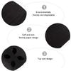 Hemoton 20pcs Disposable Chef Hats Non Woven Chef Cooking Hats Black Tall Kitchen Cook Cap Paper Chef Kitchen Accessories for Home Restaurant view 3