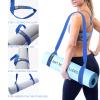 A AZURELIFE [MAT NOT Included] Yoga Mat Sling, Yoga Mat Straps for Carrying, Easy-Cinch Yoga Mat Holder Strap view 4