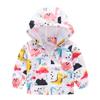 TUIJI Kids Jackets Girls Boys Cartoon Zipper Coat Jacket for Toddler Birthday Christmas Clothes 2T 3T White(Style 09,110) view 1