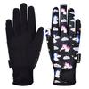 ChinFun Horse Riding Gloves Equestrian Gloves Kids for Boys Girls Horseback Grip Gloves Youth Children Rider Mitts Riding Sports Outdoor Bike Gardening Cycling Running Cartoon Pony Black Size L view 3