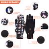 ChinFun Horse Riding Gloves Equestrian Gloves Kids for Boys Girls Horseback Grip Gloves Youth Children Rider Mitts Riding Sports Outdoor Bike Gardening Cycling Running Cartoon Pony Black Size M view 2
