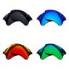 Shadespa Polarized Replacement Lenses for Oakley Half Jacket XLJ Sunglasses - Jade Black + Grass Green + Lake Blue + Amber Sunrise view 1