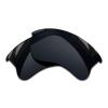 Shadespa Polarized Replacement Lenses for Oakley Half Jacket XLJ Sunglasses - Jade Black + Grass Green + Lake Blue + Amber Sunrise view 2