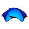 Shadespa Polarized Replacement Lenses for Oakley Half Jacket XLJ Sunglasses - Jade Black + Grass Green + Lake Blue + Amber Sunrise view 4