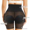 Irisnaya Women Shapewear Control Panties Body Shaper Butt Lifter Padded Hip Enhancer Seamless Underwear Hi- Waist Trainer Short (XX-Large, Black) view 2