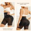 Irisnaya Women Shapewear Control Panties Body Shaper Butt Lifter Padded Hip Enhancer Seamless Underwear Hi- Waist Trainer Short (XX-Large, Black) view 3