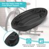 Alomejor Wheel Front Wheel Block Mountain Road Trainer Front Wheel Port Rest for Indoor Training Trainer Stand view 4