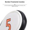 Keenso Golf Iron Cover,9Pcs Number Tag Golf Iron Covers Sleeve Digital Zipper Sport Pattern Protective PU Golf view 4