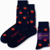 AUSCUFFLINKS Strawberry Socks For Him & Her | Fun Fruit Socks Gift for Dad & Mum view 1