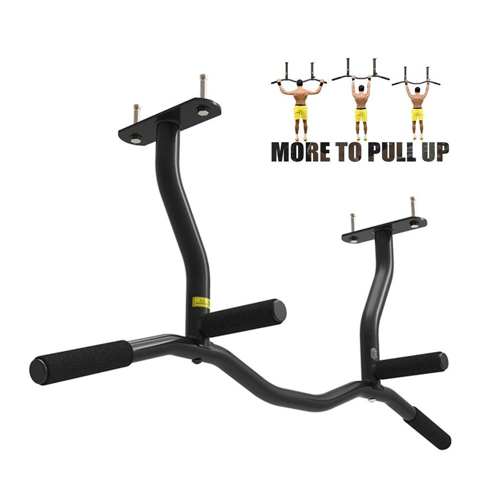 Pull Up Bars Hua Wall-Mounted, Multi-Purpose Abdominal Muscle and Arm Strength Fitness Equipment for Home Indoor Gym, Load 300kg