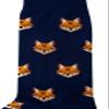 AUSCUFFLINKS Fox Socks For Him | Wildlife Fun Socks Gift for Her | Hunter Socks Quirky Novelty Present for Dad | Socks for Mum (Fox Head) One Size view 2