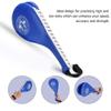 Taekwondo Kick Pad, 1Pcs Kicking Target Taekwondo Kick Striking Pads Karate Taekwondo Kickboxing Taekwondo Sparring Gear, Blue, 15x7.48x1.96inch view 4