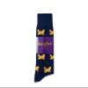 AUSCUFFLINKS | Orange Aircraft Socks | Pilot Plane Fun Gift for Him & Her | Aeroplane Happy Gift Socks view 3