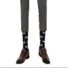 AUSCUFFLINKS | Orange Aircraft Socks | Pilot Plane Fun Gift for Him & Her | Aeroplane Happy Gift Socks view 4