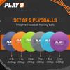 Play 9 Sports | PlyoBalls for Baseball | Weighted Balls for Baseball | Baseball Pitching and Velocity Training view 2