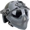 Tactical Airsoft Fast Helmet F22, a Full Face Protective PJ Helmet with Detachable Mask & Goggles view 2
