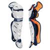 All-Star LGW-AFX-LGEWH/NALGE AFx Fastpitch Leg Guards WH/NA LGE view 1