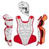 All-Star Unisex Adult Baseball AFx Fastpitch Catching Kit Medium, WH/SC, Medium US view 1