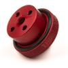 T-H Marine G-Force ELIMINATOR Trolling Motor Prop Nut for Garmin Force - Red - 6061 Billet Aluminum Anodized - O-Ring Dampens Noise Vibration - Cooling Ports Heat Sink - Tool-Free Install view 4