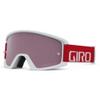 Giro Tazz MTB Unisex Adult Mountain Bike Protective Goggles - Trim Red, VIVID Trail/Clear Lenses (2021) view 1