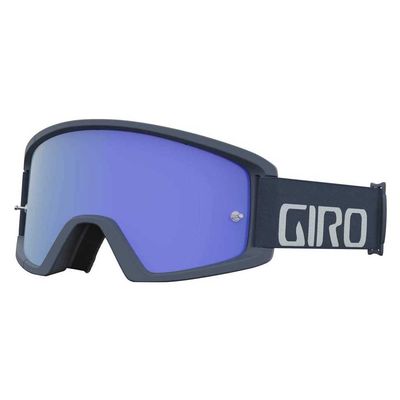 Giro Tazz MTB Adult Unisex Mountain Cycling Goggles - Portaro Grey, Grey Cobalt/Clear Lenses (2023)